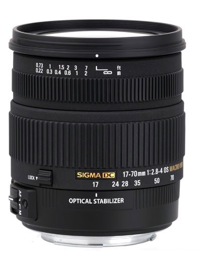 Sigma 17-70mm f/2.8-4 DC Macro OS HSM