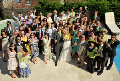 Example wedding photograph demonstrating the versatility of the Nikkor 24-120mm f/4G ED-IF VR zoom.