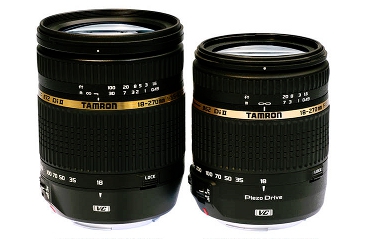 Product pictures: Tamron 18-270mm zooms