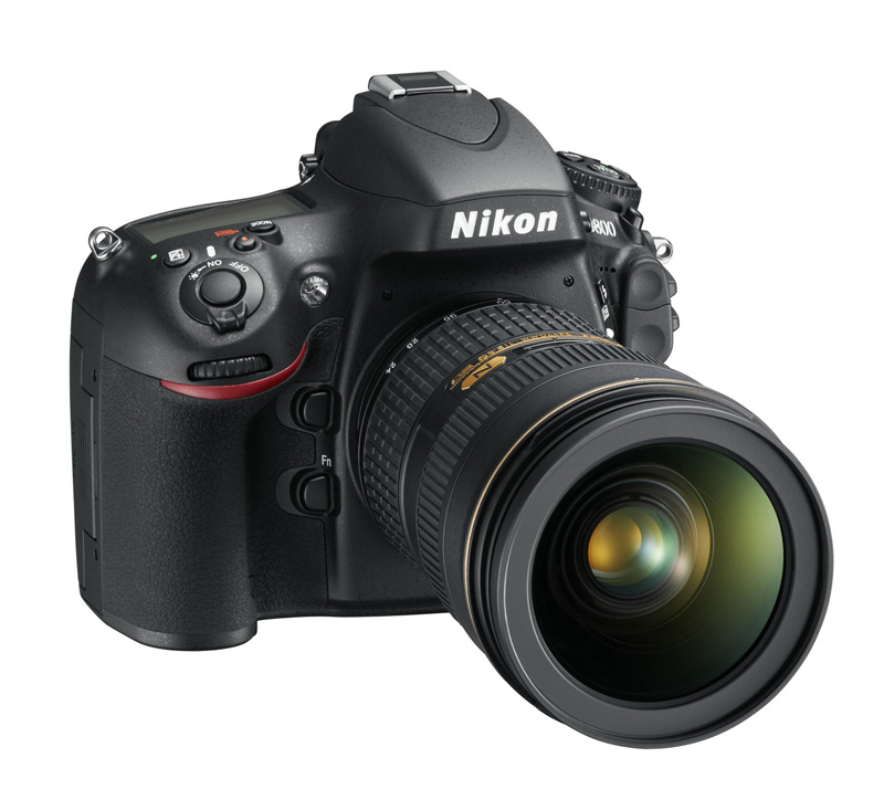 Nikon D800 front quarter