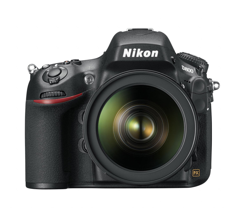 Nikon D800 front on