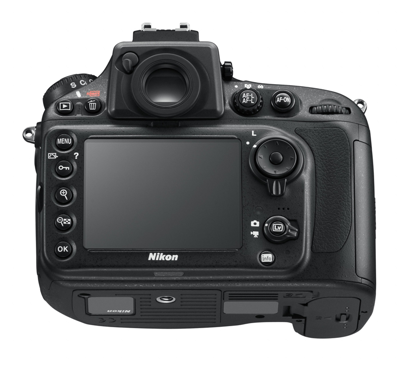Nikon D800 rear bottom