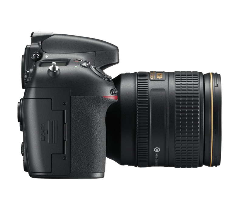 Nikon D800 right side