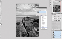 Split toning