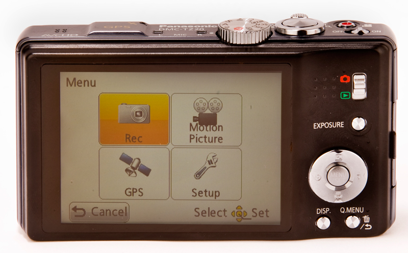 Panasonic TZ20 back