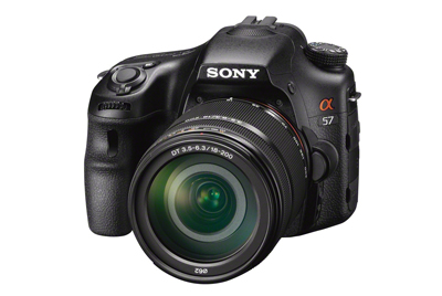 Sony Alpha A57 Product Image Front