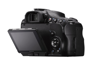 Sony Alpha A57 Rear Side