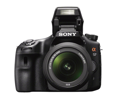 Sony Alpha A57 With Flash