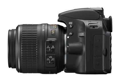 Nikon D3200 product sample image side