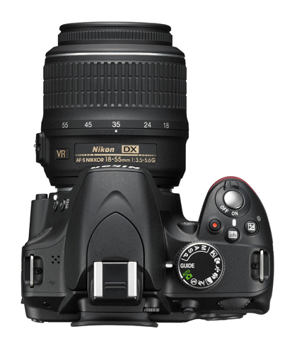 Nikon D3200 product sample image top