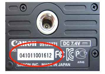 Canon EOS 650D advisory