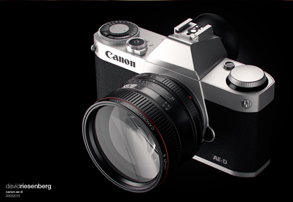 Canon mirrorless camera