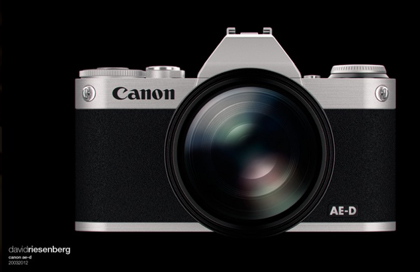 Canon mirrorless camera
