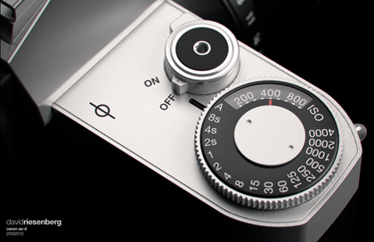 Canon mirrorless camera