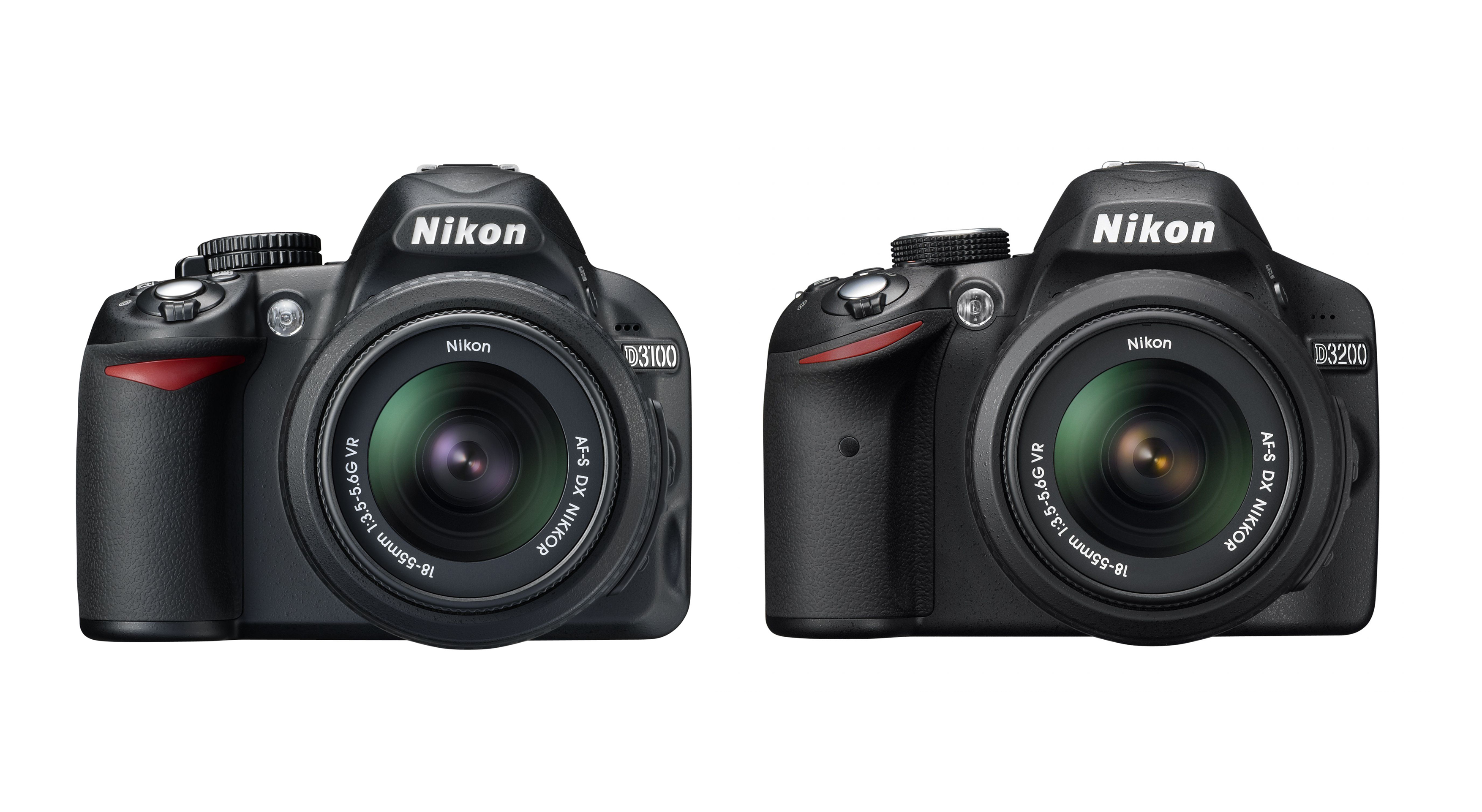 D3100 vs D3200