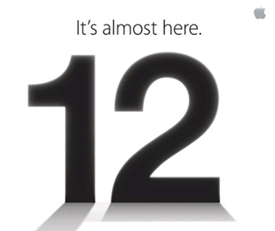 Apple iPhone 5 invitation