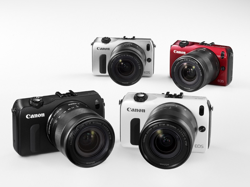 Canon EOS M review product images