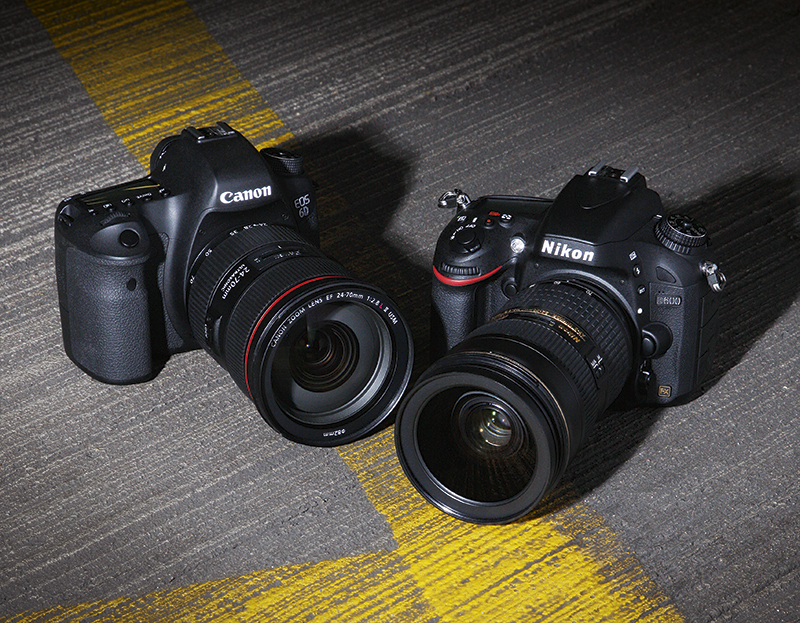 Nikon D600 vs. Canon EOS 6D opener
