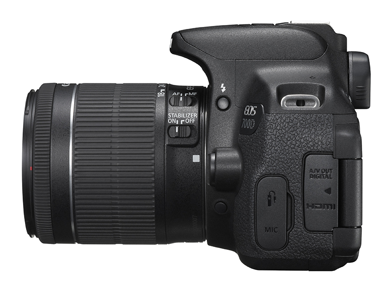 Canon EOS 700D Side