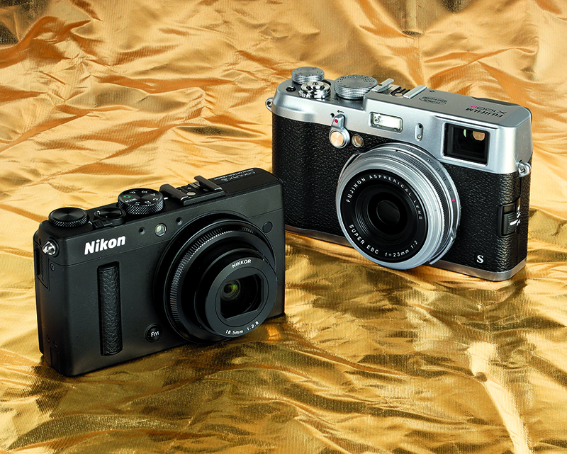 Nikon COOLPIX A v Fujifilm X100S opener
