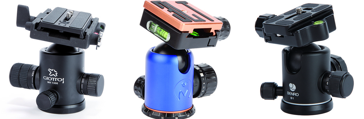 tripod ball heads round-up