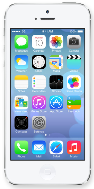 apple ios 7 screen shot