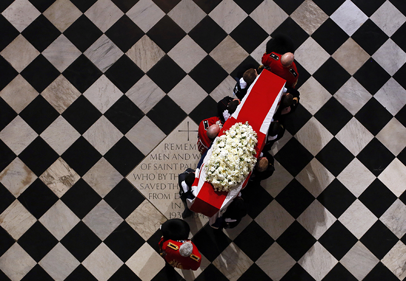SAB Miller Photographer_Thatcher funeral © Stefan Wermuth_Reuters