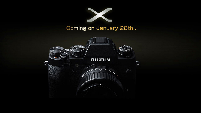 Fujifilm X camera teaser